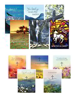 funeral bulletins and memorial cards